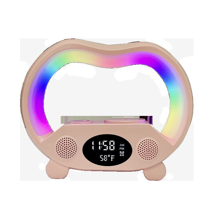 LED Multi-function Wireless Charger Night Light Bluetooth