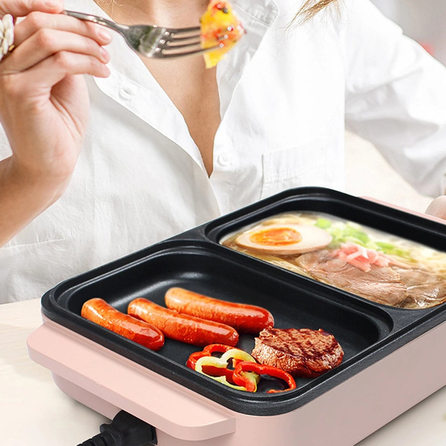 Dessini Regina - طبق تسخين ووعاء شواء