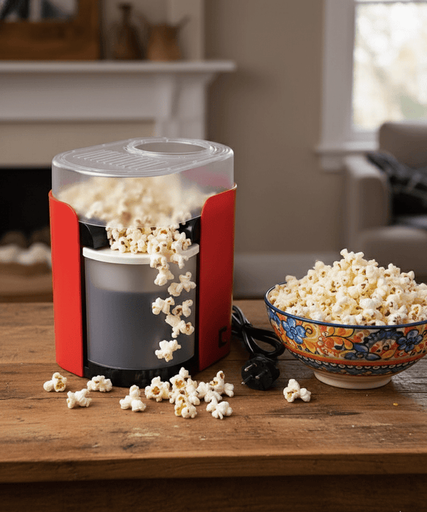 Hot Air Popcorn Maker – Oil-Free, Fast & Healthy Snacking