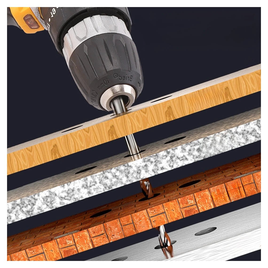 KUTRA - 48V Brushless Cordless Drill