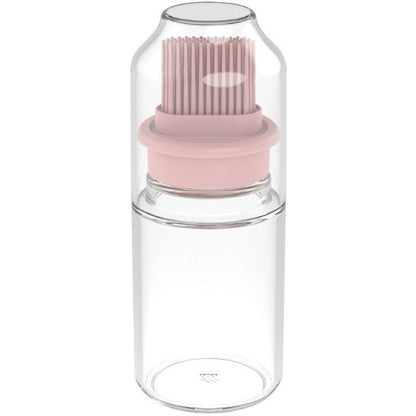 زجاجة زيت محمولة مع فرشاة