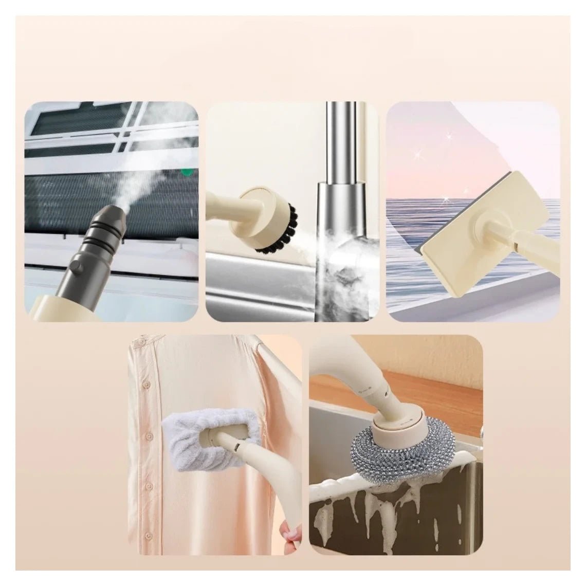 آلة التنظيف بالبخار