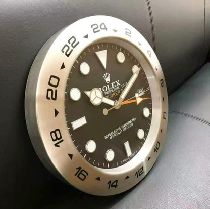 Rolex-Style Explorer Wall Clock